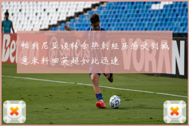 帕利尼亚谈转会热刺经历感受到诚意未料回英超如此迅速
